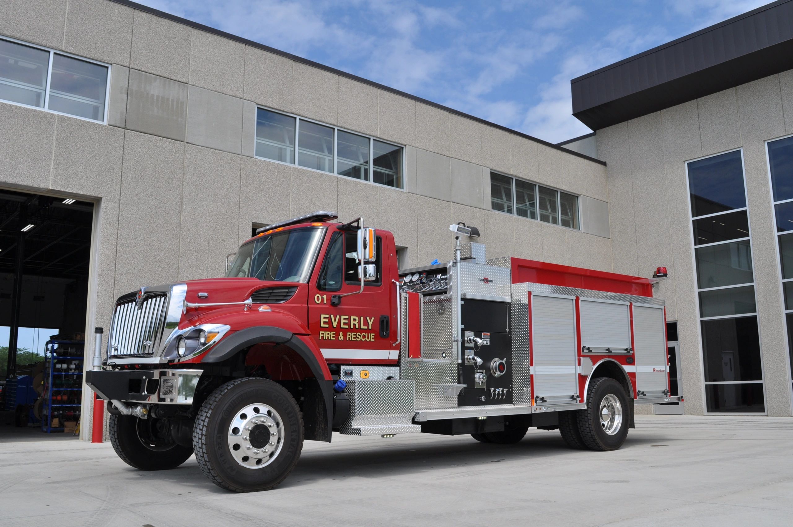 Everly, IA Fire Dept. Rosenbauer Pumper
